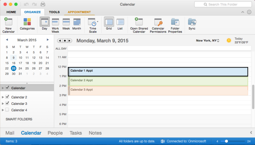 outlook for mac daylight savings time